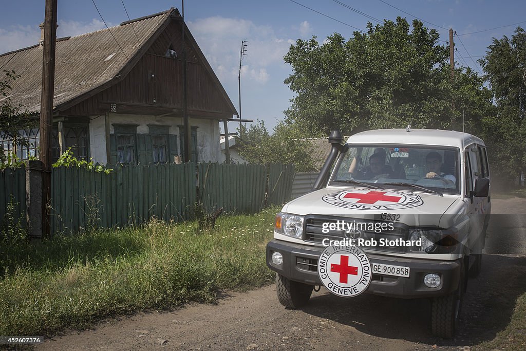 298 Crew And Passengers Perish On Flight MH17 After Suspected Missile Attack In Ukraine