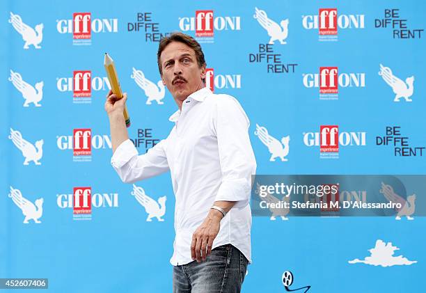 Actor Cesare Bocci attends Giffoni Film Festival photocall on July 24, 2014 in Giffoni Valle Piana, Italy.