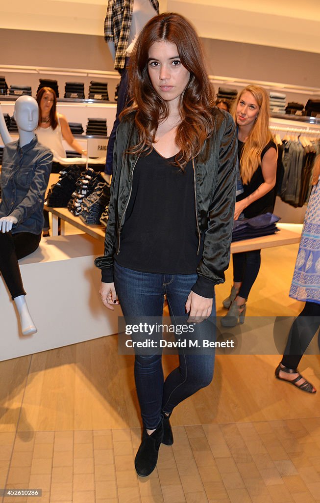 Paige Shop Launch Hosted By Rosie Huntington Whiteley