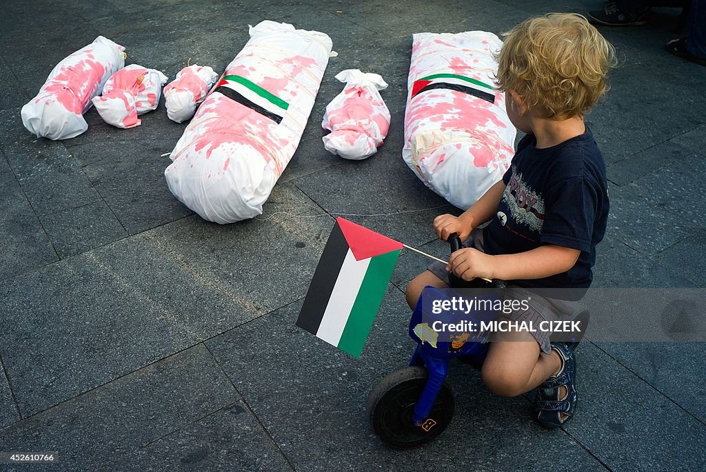 CZECH-ISRAEL-PALESTINIANS