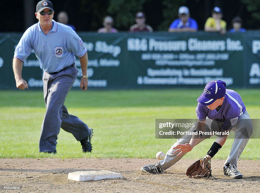 Little League tournament action: Saco vs Hamden