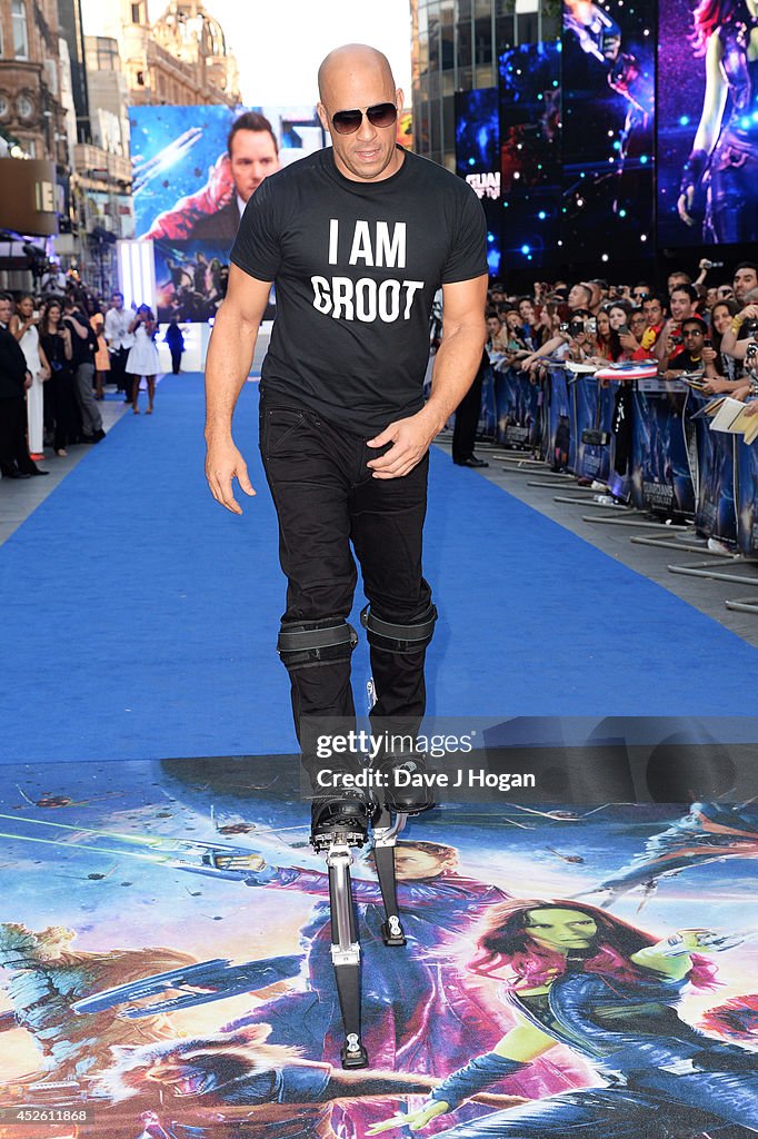 Guardians Of The Galaxy - European Premiere