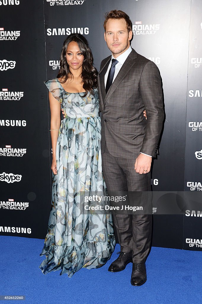 Guardians Of The Galaxy - European Premiere