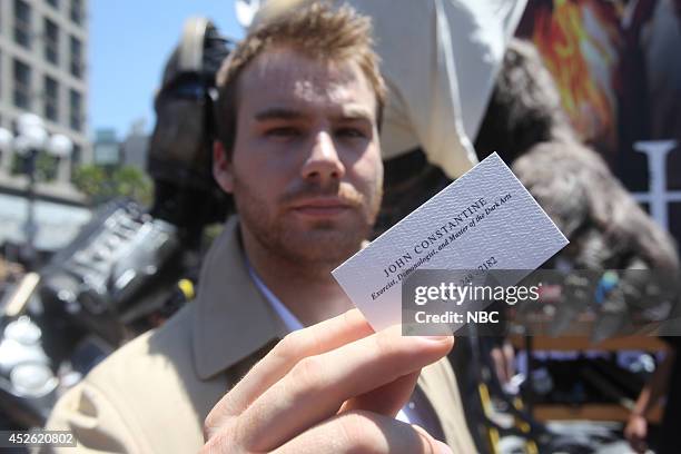 At Comic-Con" -- Pictured: John Constantine/hired model --