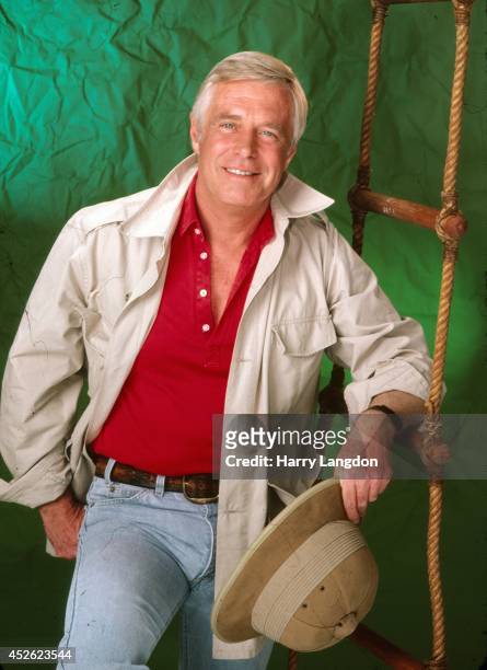 Actor George Pappard poses for a portrait in 1982 in Los Angeles, California.