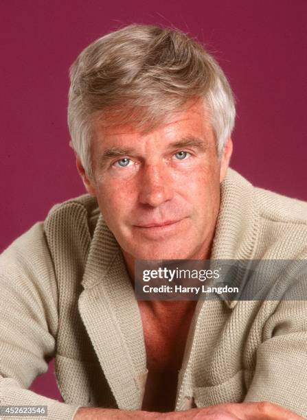 Actor George Pappard poses for a portrait in 1982 in Los Angeles, California.