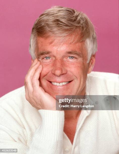 Actor George Pappard poses for a portrait in 1982 in Los Angeles, California.