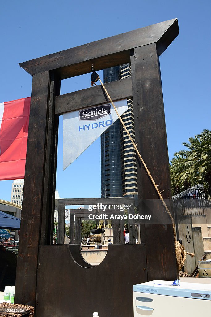 Comic-Con Schick Hydro Shave Station At SDCC Assassin's Creed Experience