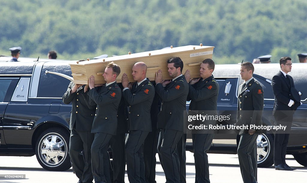 Repatriation Of The Victims From Malaysia Airlines MH17 Crash