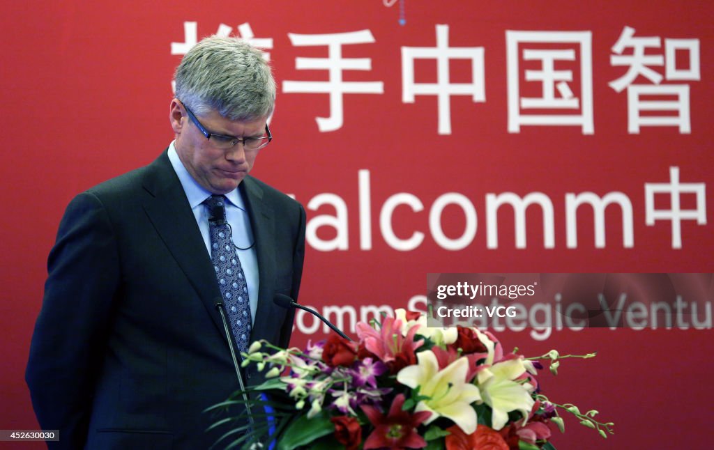 Qualcomm Strategic Venture Investment In China Press Conference