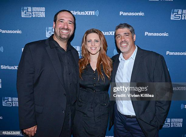 Senior producer at The Howard Stern Show Jason Kaplan, Chief operating officer at The Howard Stern Show & Channels Marci Turk and radio personality...