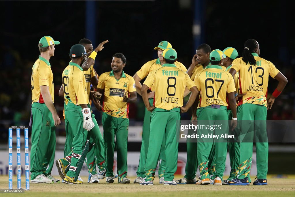 The Red Steel v Guyana Amazon Warriors - CPL 2014