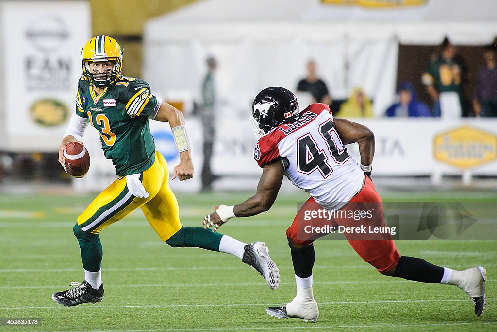 Calgary Stampeders v Edmonton Eskimos