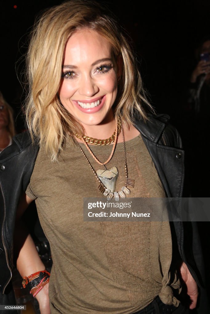 Hilary Duff "Chasing The Sun" Single Release Party