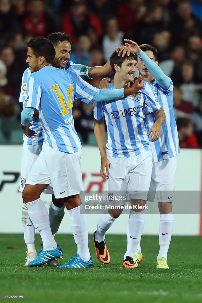 Adelaide United v Malaga CF