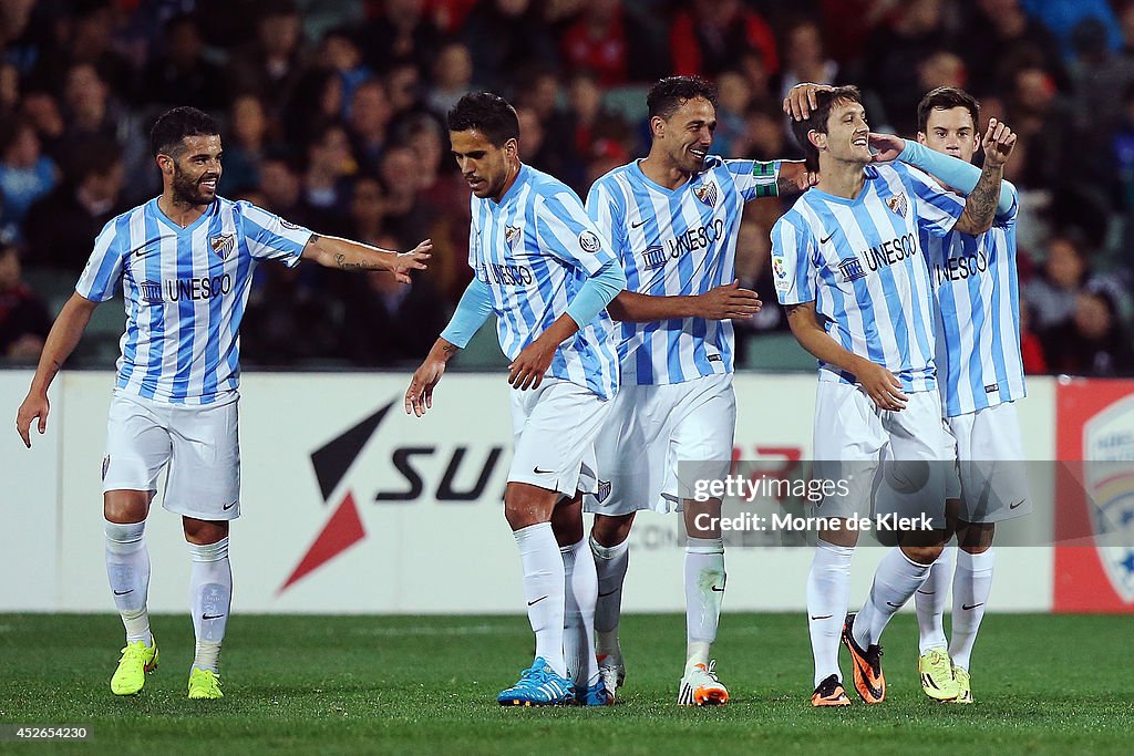 Adelaide United v Malaga CF