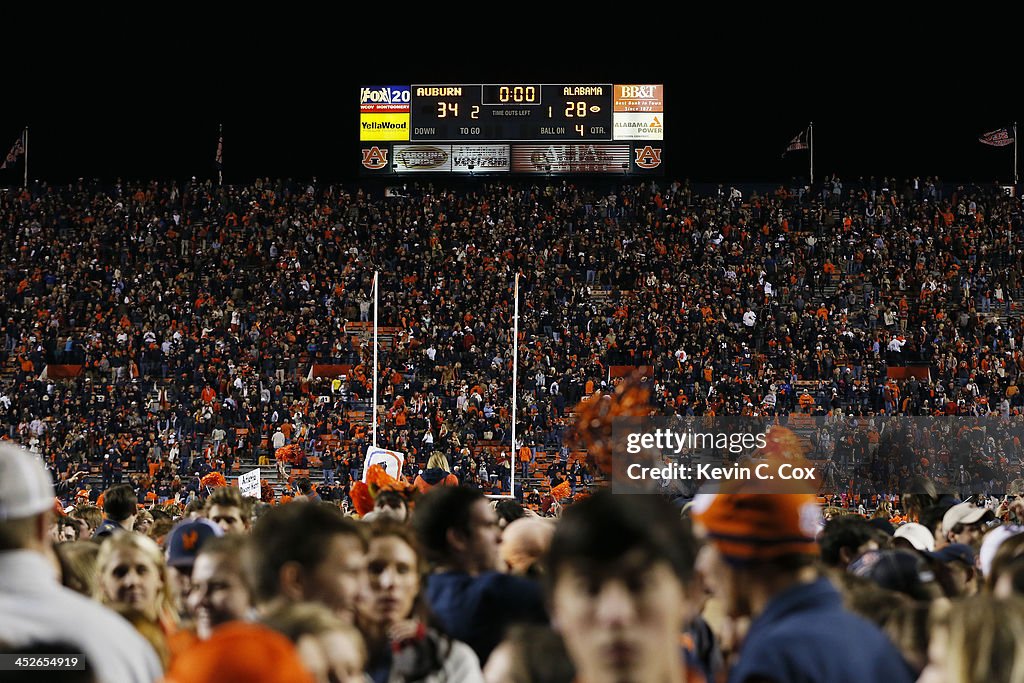 Alabama v Auburn