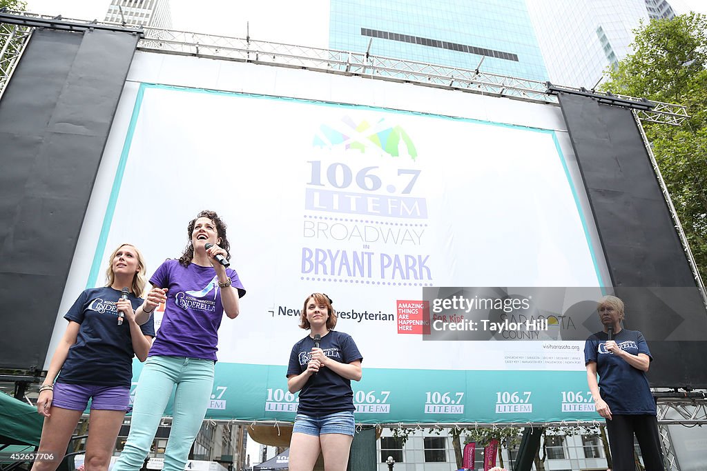 106.7 LITE FM's Broadway in Bryant Park 2014 - July 24, 2014