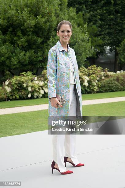 Art Director Sofia Sanchez Barrenechea day 2 of Paris Haute Couture Fashion Week Autumn/Winter 2014, on July 7, 2014 in Paris, France.