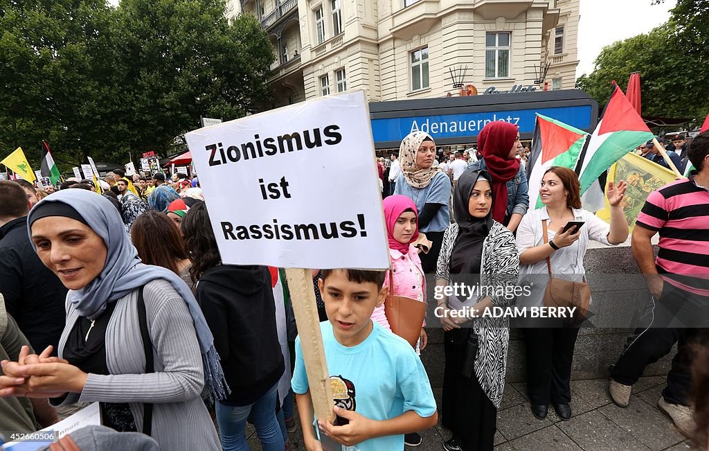 GERMANY-ISRAEL-PALESTINIANS-CONFLICT-GAZA-PROTEST