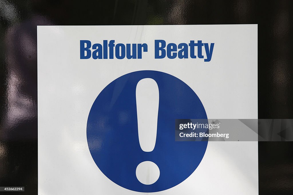 Construction As Balfour Beatty Plc In Merger Talks With Carillion Plc To Form Biggest U.K. Builder