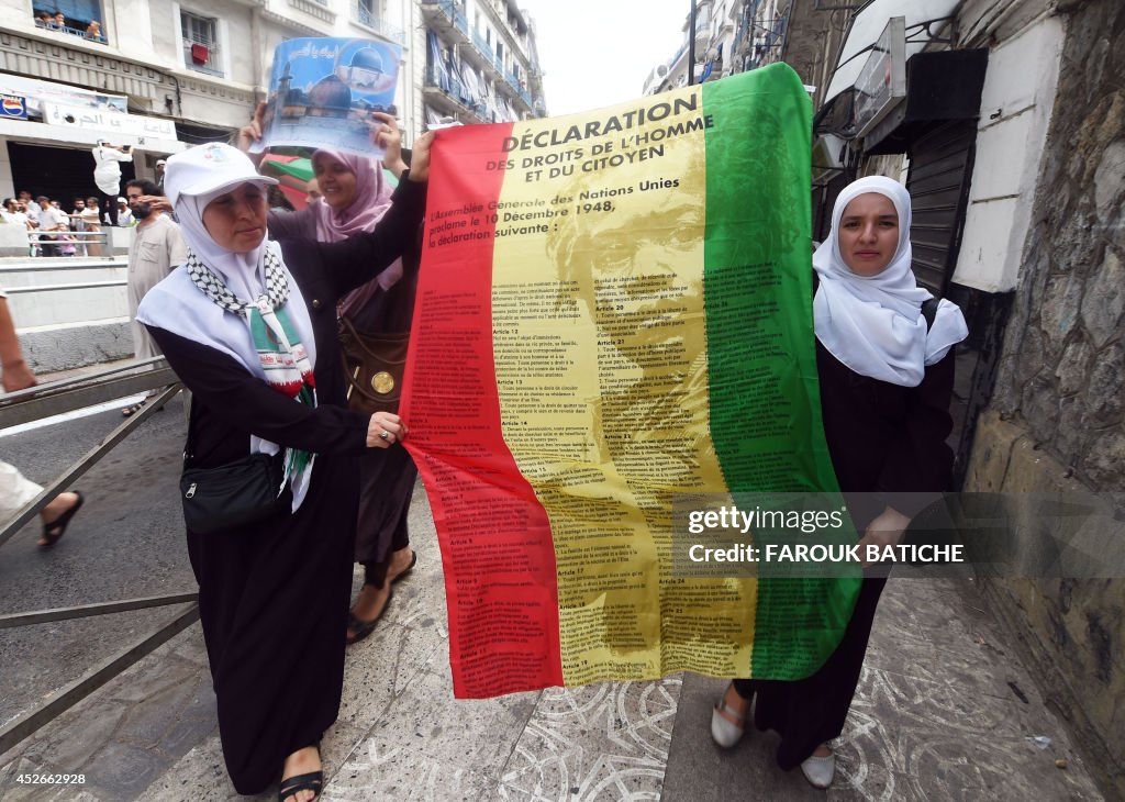 ALGERIA-PALESTINIAN-ISRAEL-CONFLICT-DEMO