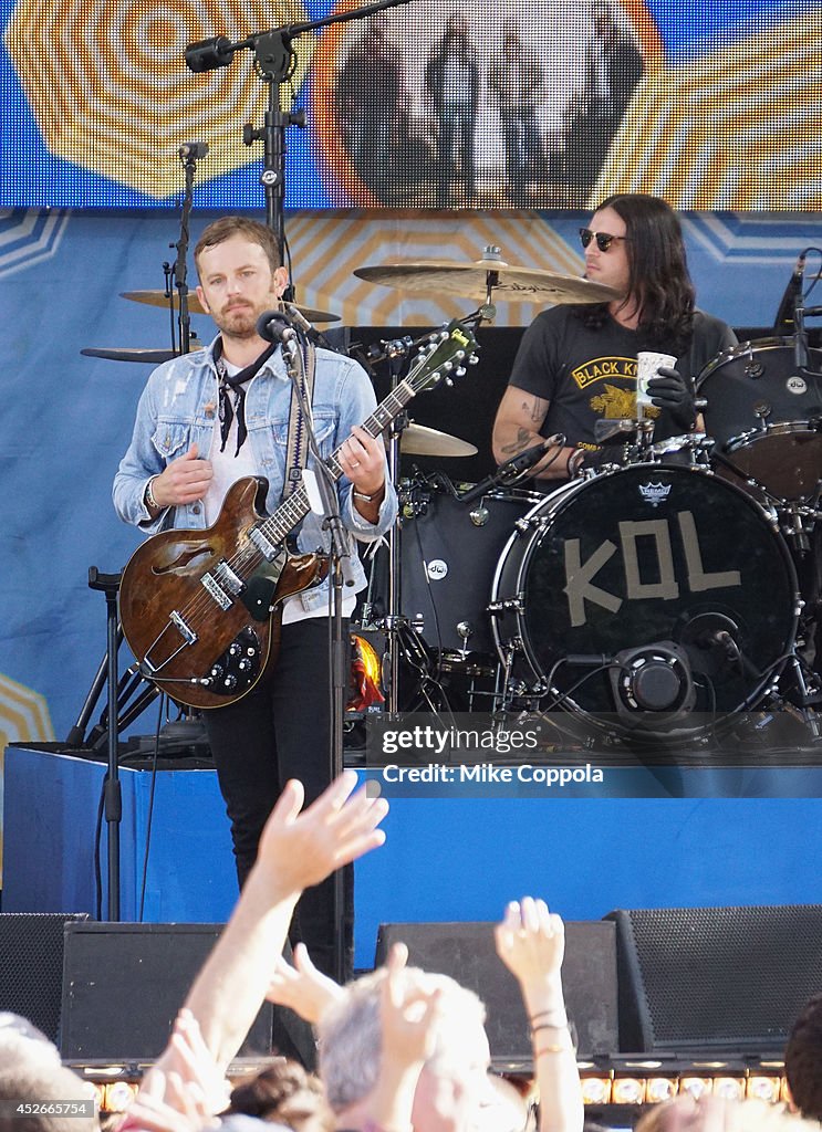 Kings Of Leon Perform On ABC's "Good Morning America"