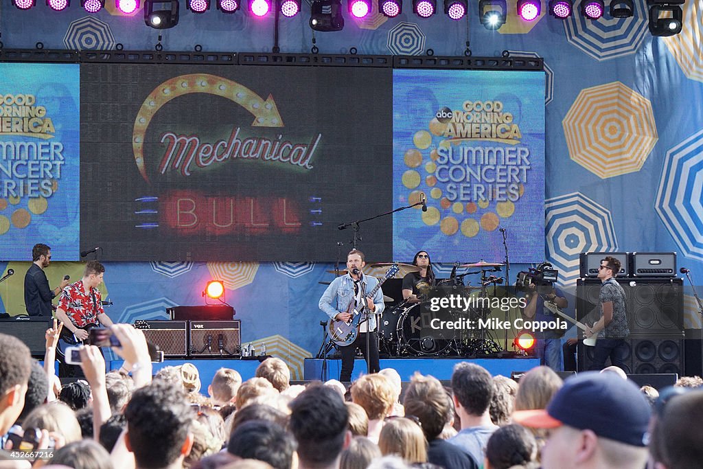 Kings Of Leon Perform On ABC's "Good Morning America"