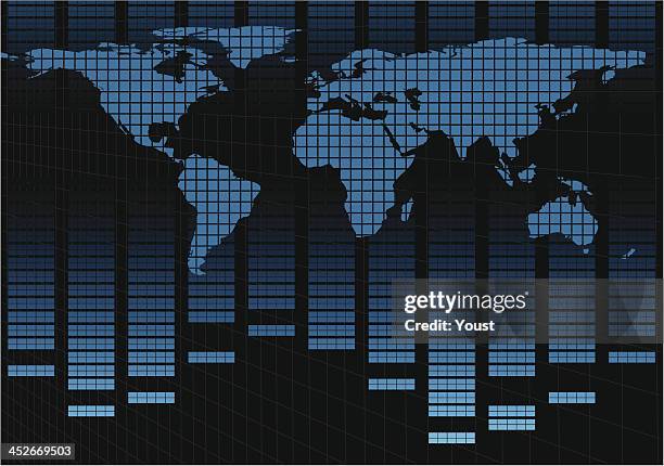 map diagram - oscillare stock illustrations