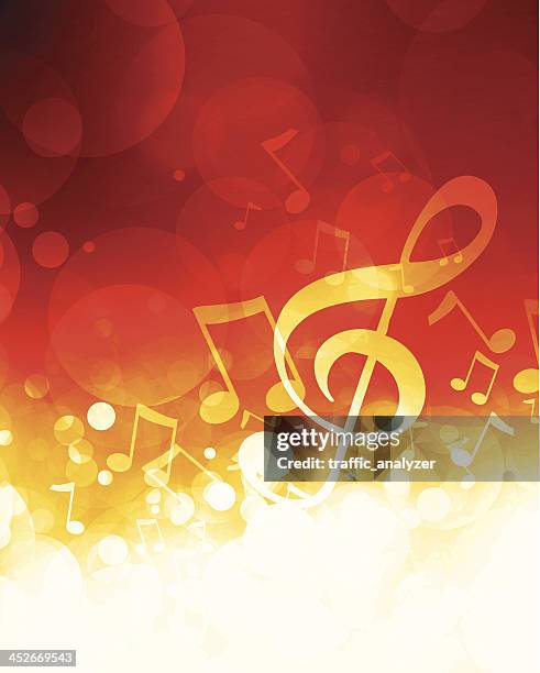 musik im hintergrund - music note stock-grafiken, -clipart, -cartoons und -symbole