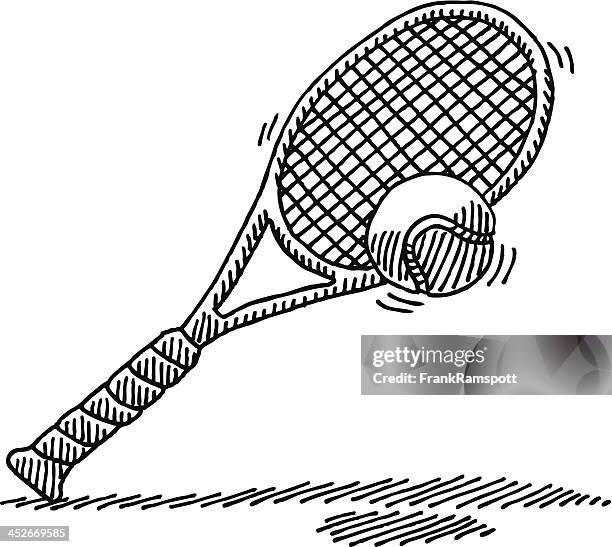 Racket Drawinf 2,624 Rackets Drawing Stock Photos, High-Res Pictures, and Images ...
