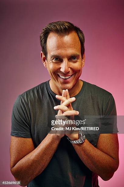 Actor Will Arnett poses for a portrait at Getty Images Portrait Studio powered by Samsung Galaxy at Comic-Con International 2014 at Hard Rock Hotel...