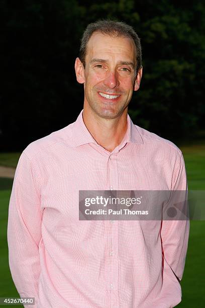 Adrian Hill of Pryors Hayes Golf Club poses for a photograph during The Lombard Trophy North West Regional Qualifier at Dunham Forest Golf Club on...