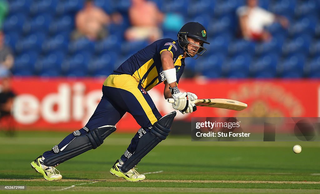 Glamorgan v Gloucestershire - Natwest T20 Blast