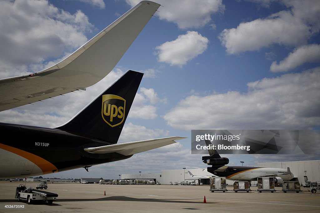 United Parcel Service Inc. (UPS) Worldport Hub Ahead of Earnings Figures