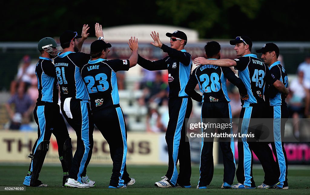 Worcestershire Rapids v Derbyshire Falcons - Natwest T20 Blast