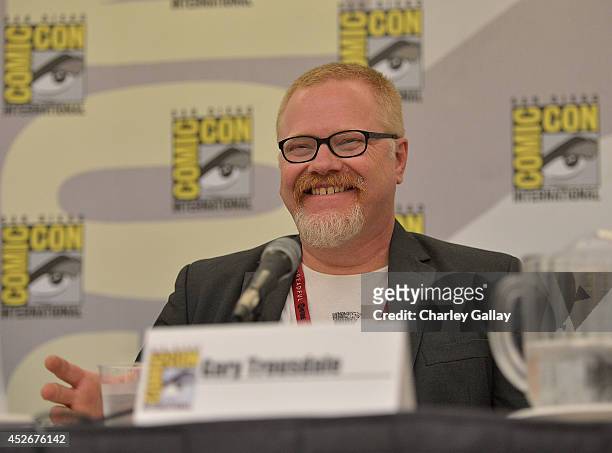 Director Gary Trousdale attends the "Rocky And Bullwinkle" U.S. Premiere & Panel At Comic-Con 2014 at San Diego Convention Center on July 25, 2014 in...