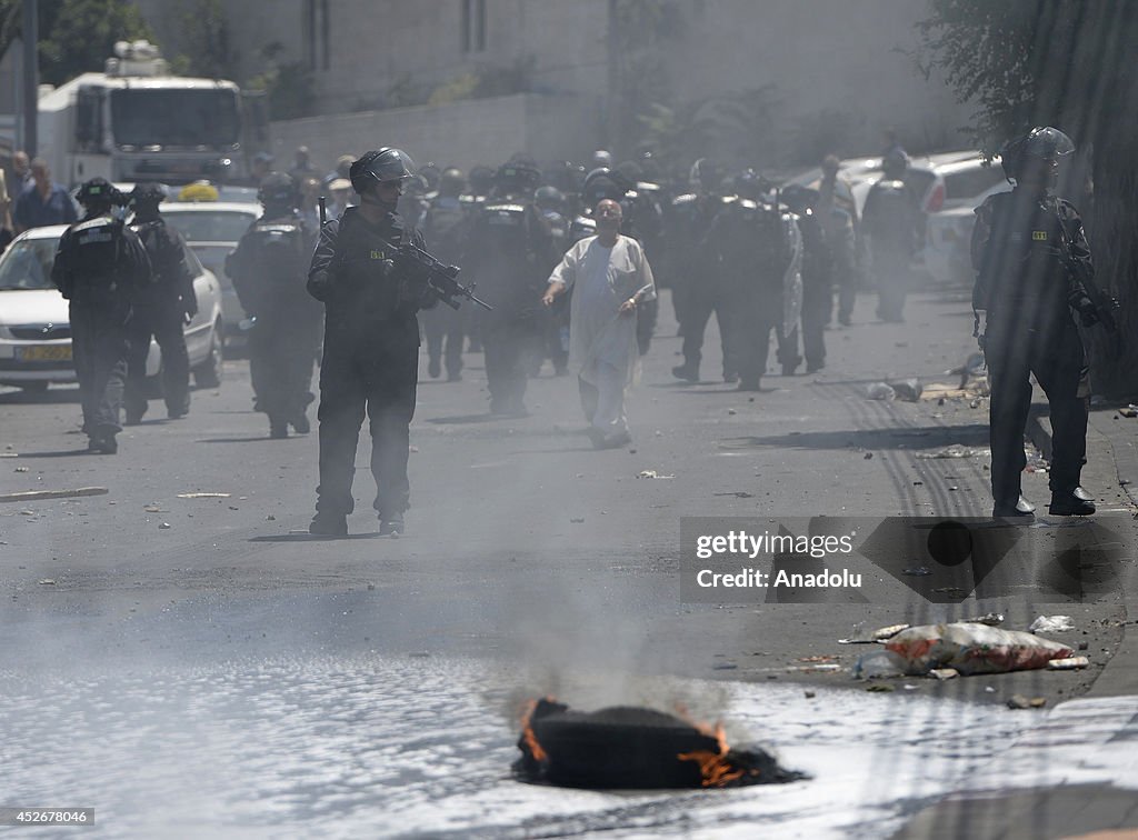 Conflict between Israeli security forces and Palestinians in Jerusalem