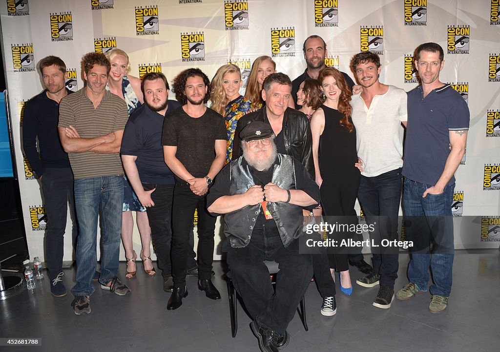 HBO's "Game Of Thrones" Panel And Q&A - Comic-Con International 2014