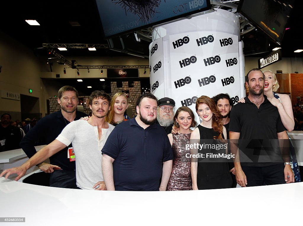 Actors Nikolaj Coster-Waldau, Pedro Pascal, Sophie Turner, John... News