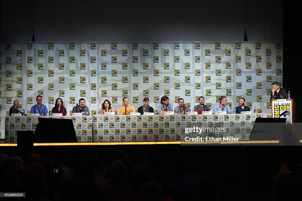 CBS "The Big Bang Theory" Panel - Comic-Con International 2014