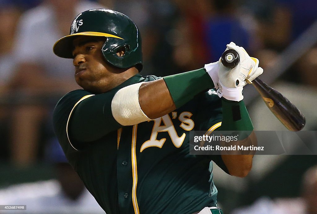 Oakland Athletics v Texas Rangers