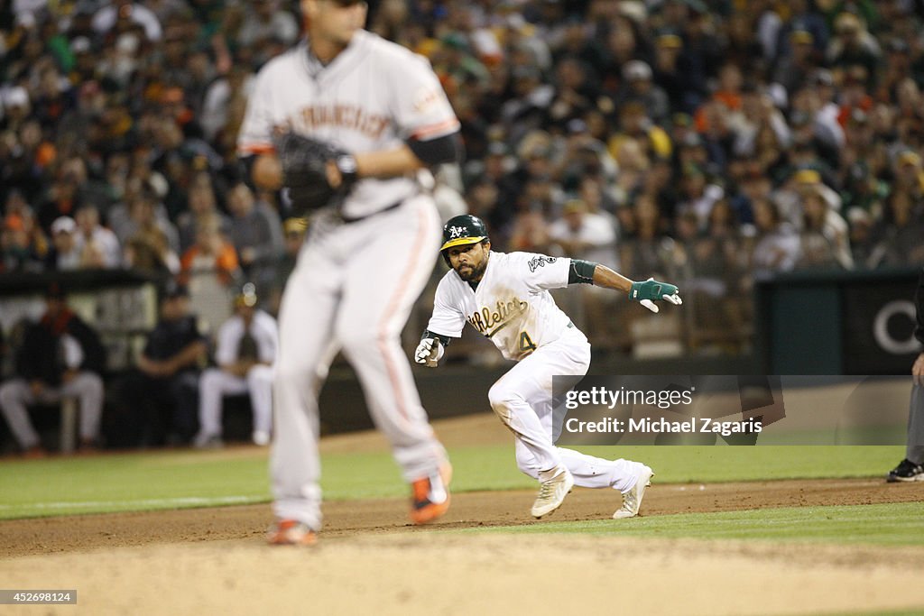 San Francisco Giants v Oakland Athletics