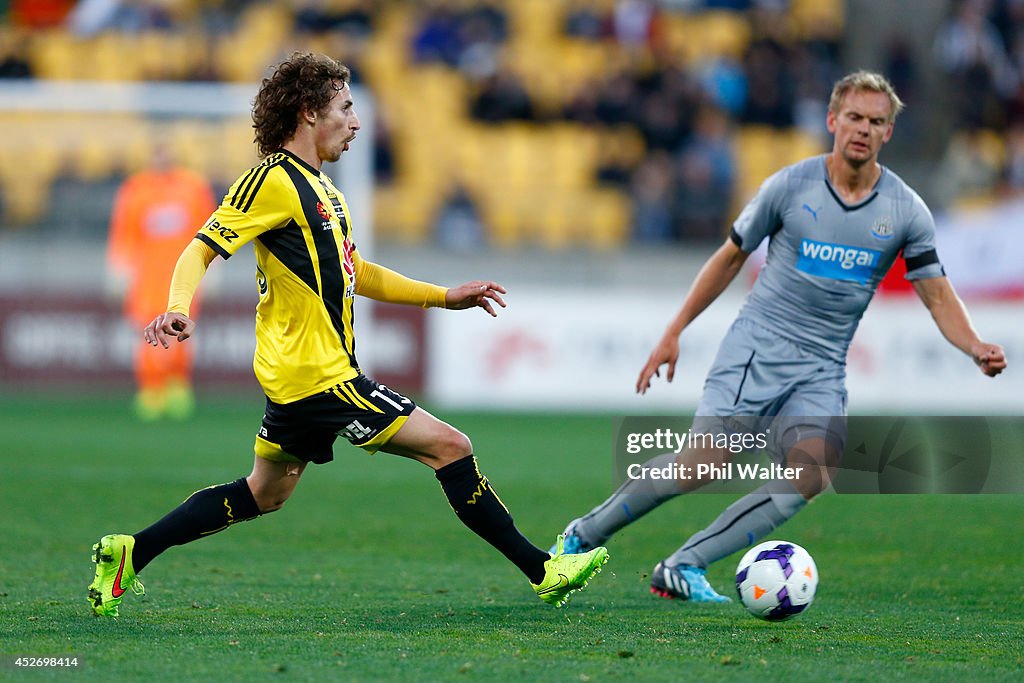 Wellington Phoenix v Newcastle United - Football United New Zealand Tour 2014