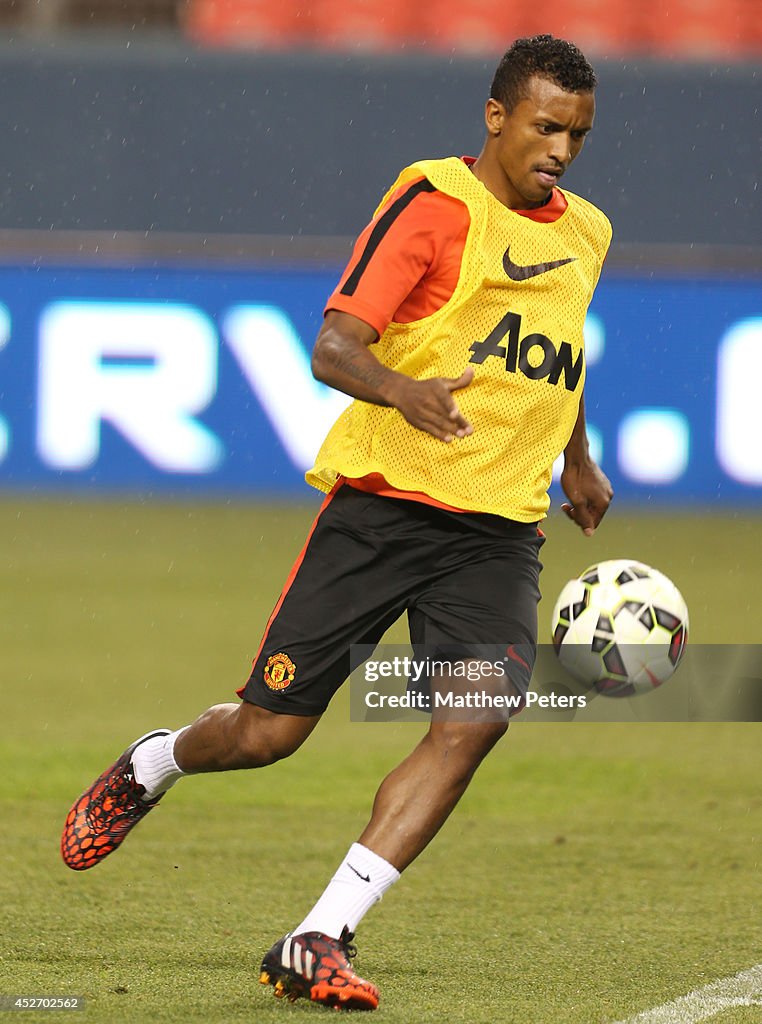 Manchester United Training In Denver