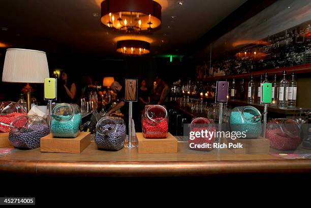 General view of atmosphere during PANDORA Jewelry and Moto X present 'American Hustle' at cinema prive at on November 30, 2013 in West Hollywood,...