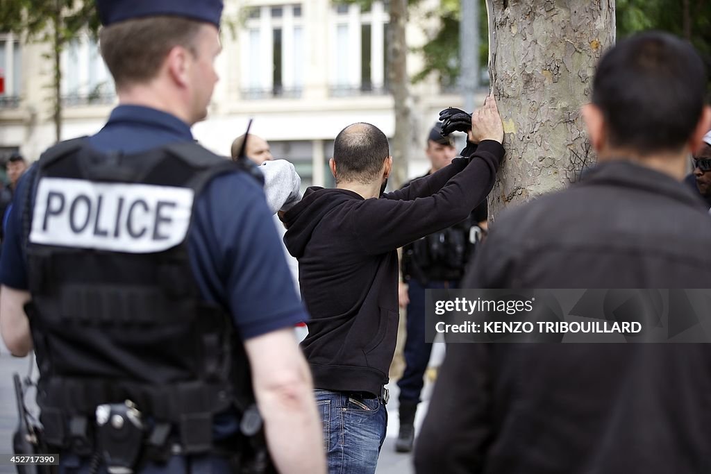 FRANCE-ISRAEL-PALESTINIANS-CONFLICT-GAZA-DEMO