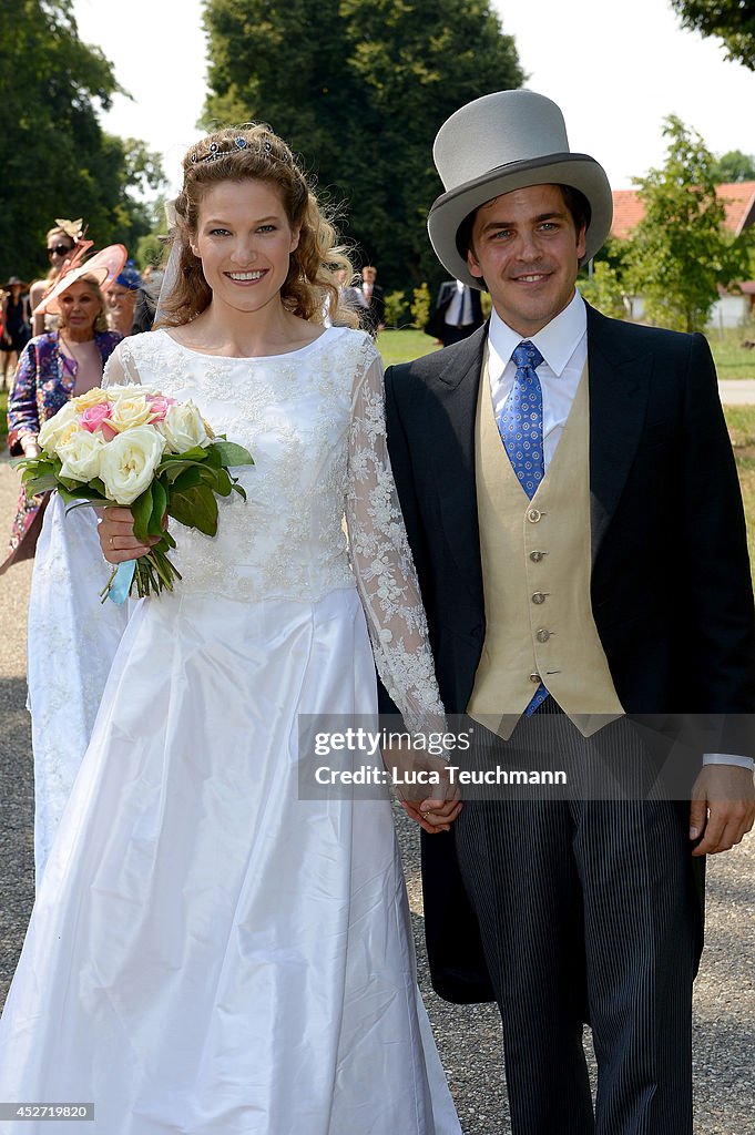 Wedding Of Prince Francois von Orleans And Theresa von Einsiedel