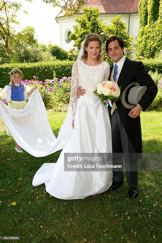 Wedding Of Prince Francois von Orleans And Theresa von Einsiedel