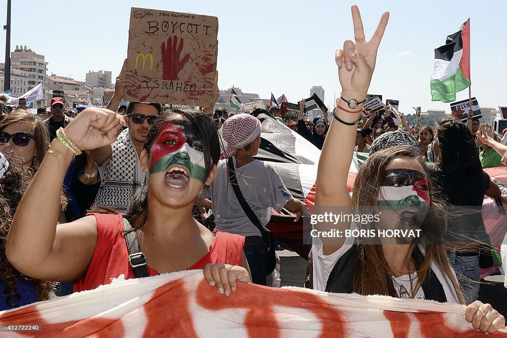 FRANCE-PALESTINIANS-ISRAEL-CONFLICT